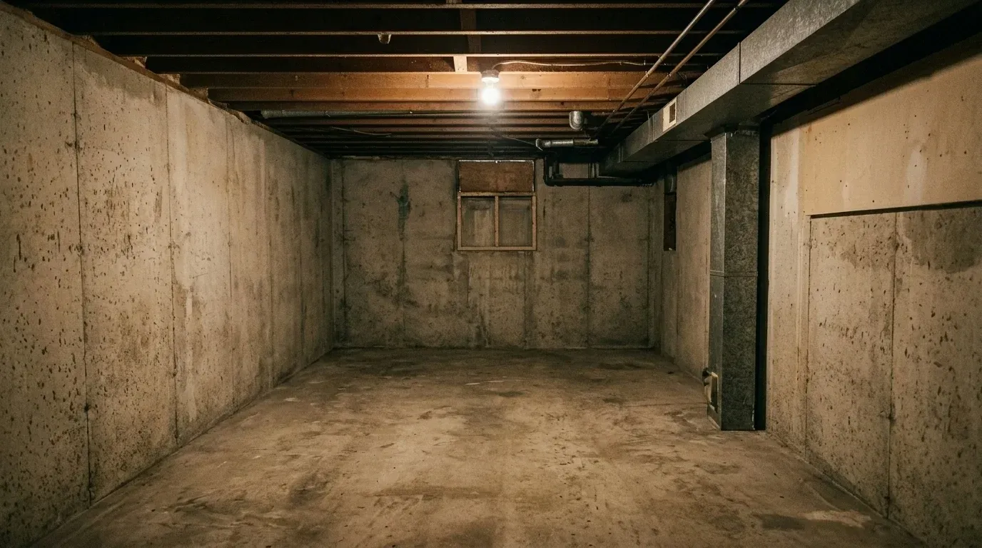 After photo for Packed basement. Cleared in a day.