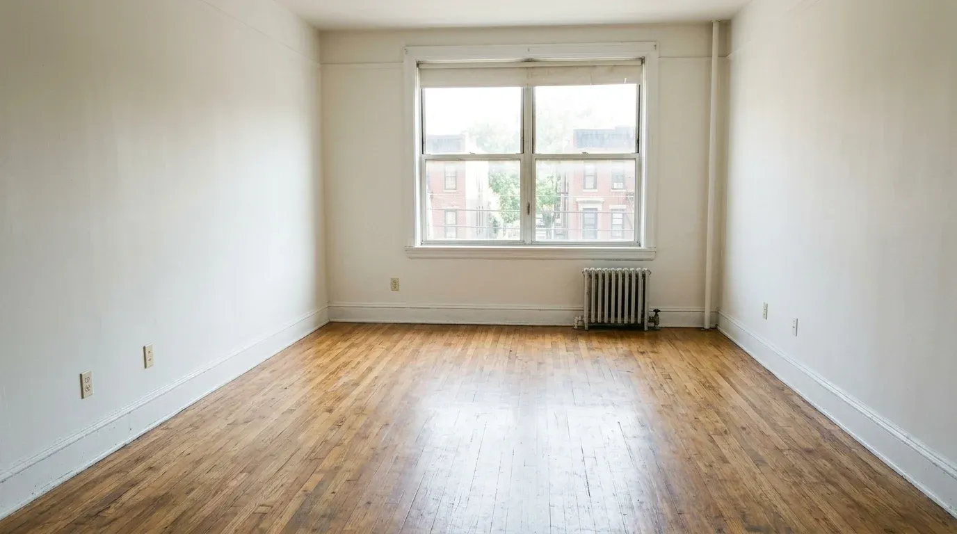 After photo for Tenant move-out. Ready to show in a day.
