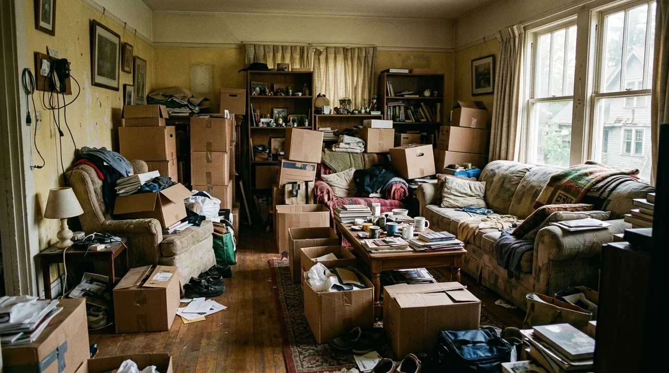 Before photo for Foreclosure cleanout. Ready to list in two days.